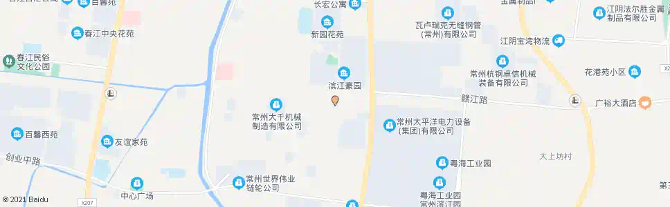 常州顾村民营工业区_公交站地图_常州公交_妙搜公交查询2024