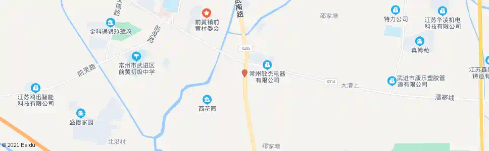 常州漳湟村_公交站地图_常州公交_妙搜公交查询2024