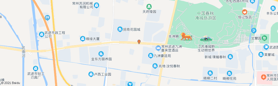 常州卢家塘_公交站地图_常州公交_妙搜公交查询2024