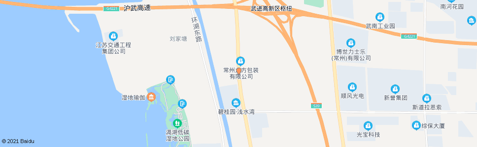 常州戴家村_公交站地图_常州公交_妙搜公交查询2024