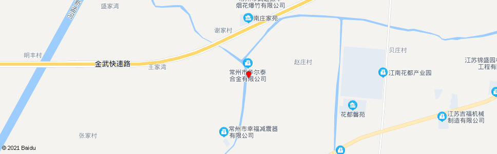 常州南庄村委_公交站地图_常州公交_妙搜公交查询2024
