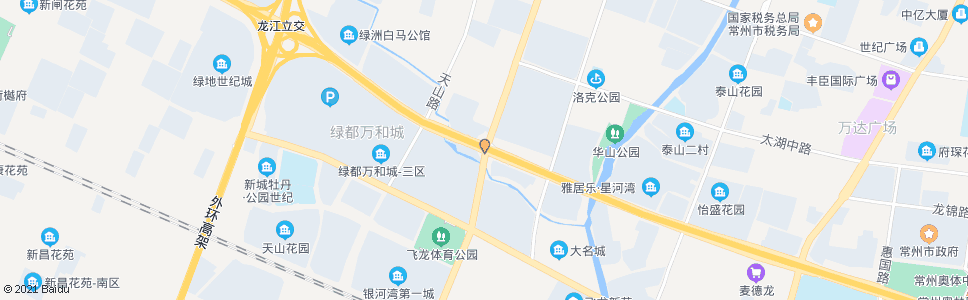 常州龙城大道长江路_公交站地图_常州公交_妙搜公交查询2024