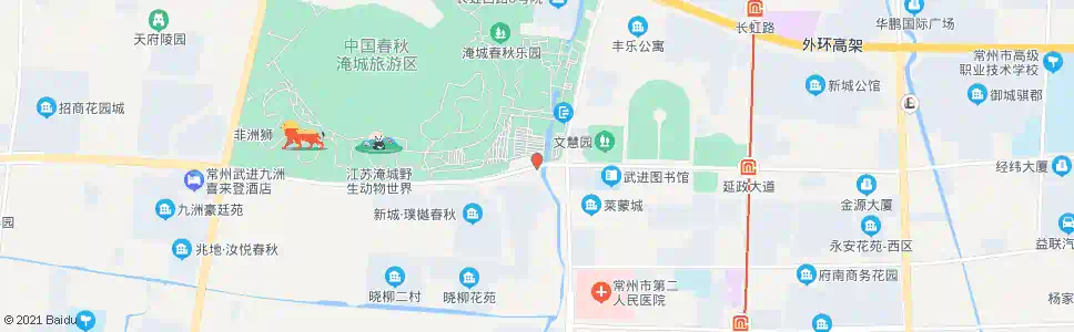 常州兰陵路延政路_公交站地图_常州公交_妙搜公交查询2024