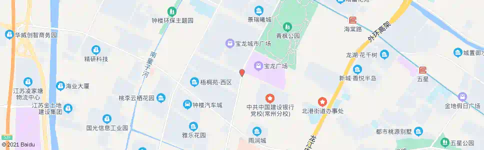 常州茶花路梧桐路_公交站地图_常州公交_妙搜公交查询2024