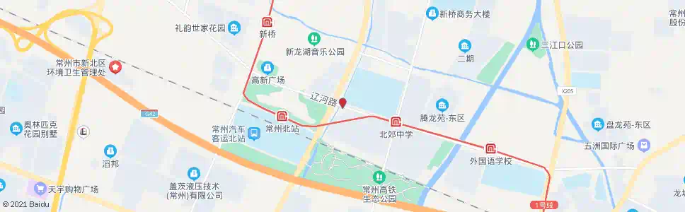 常州辽河路长江路_公交站地图_常州公交_妙搜公交查询2024