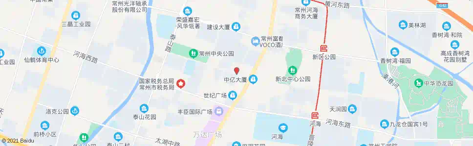 常州珠江路科四路_公交站地图_常州公交_妙搜公交查询2024