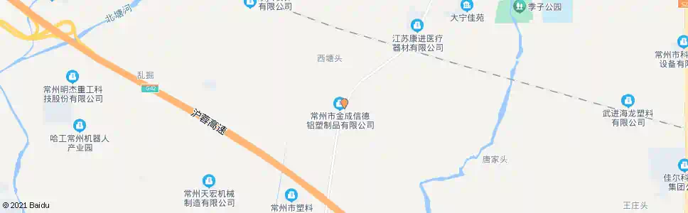 常州江家头_公交站地图_常州公交_妙搜公交查询2024