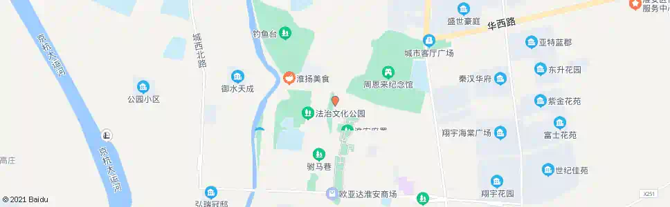 淮安新世纪广场_公交站地图_淮安公交_妙搜公交查询2024