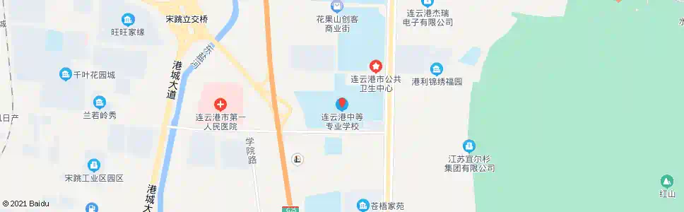 连云港连云港中专学校_公交站地图_连云港公交_妙搜公交查询2024