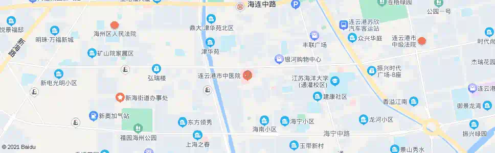 连云港中医药学院_公交站地图_连云港公交_妙搜公交查询2024