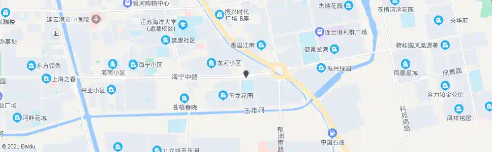 连云港郁海广场(BRT)_公交站地图_连云港公交_妙搜公交查询2024