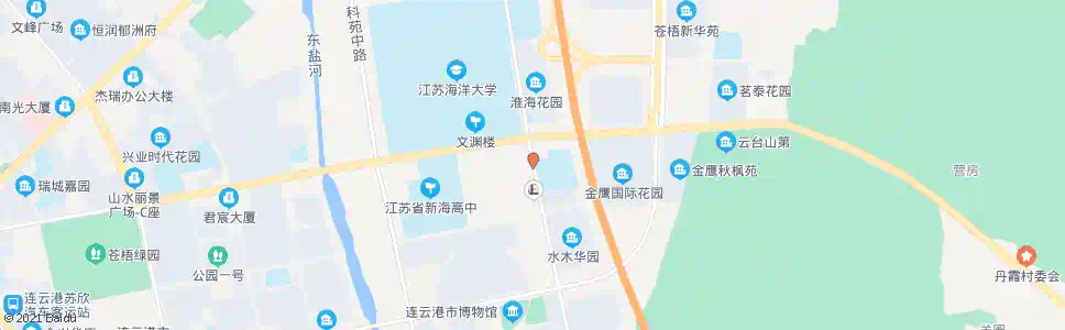 连云港党校(南)_公交站地图_连云港公交_妙搜公交查询2024