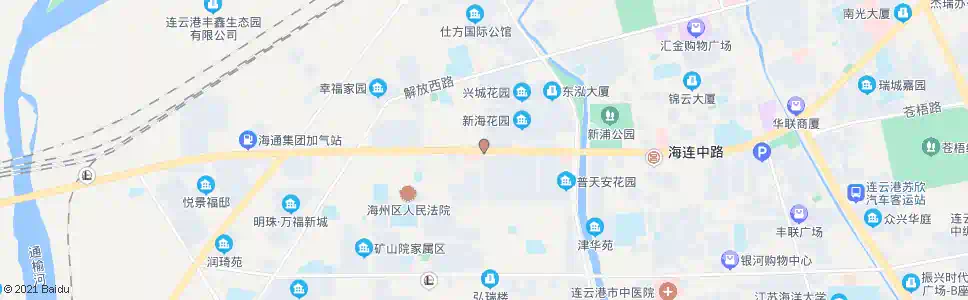 连云港幸福中央_公交站地图_连云港公交_妙搜公交查询2024