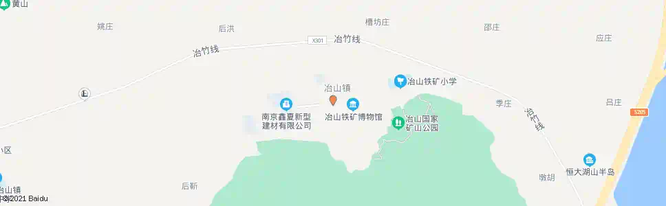 南京冶山农业银行_公交站地图_南京公交_妙搜公交查询2024