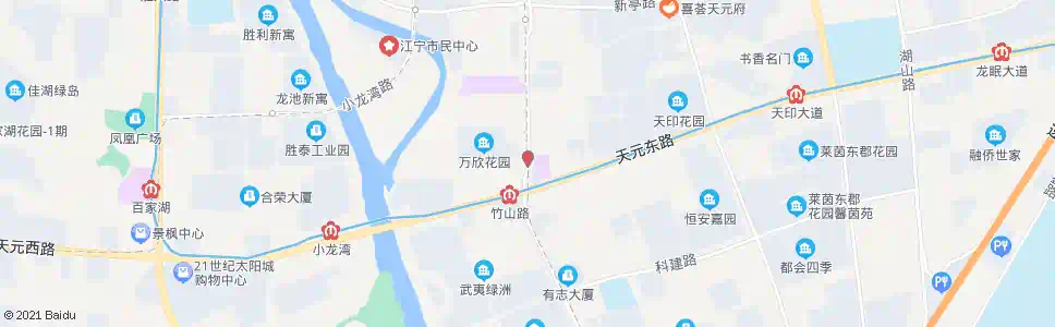 南京天元路_公交站地图_南京公交_妙搜公交查询2024