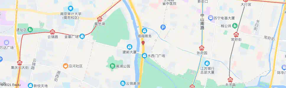 南京虎踞南路水西门_公交站地图_南京公交_妙搜公交查询2024