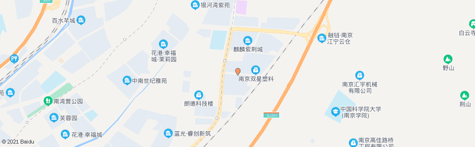南京麒麟工业园东_公交站地图_南京公交_妙搜公交查询2024