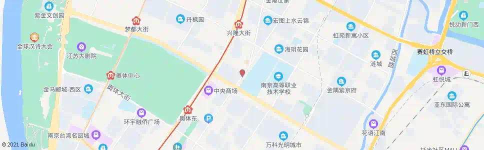 南京庐山路松花江东街_公交站地图_南京公交_妙搜公交查询2024