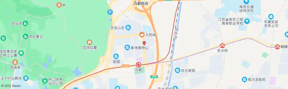 南京海子口_公交站地图_南京公交_妙搜公交查询2024