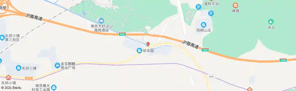 南京锁石生态园_公交站地图_南京公交_妙搜公交查询2024