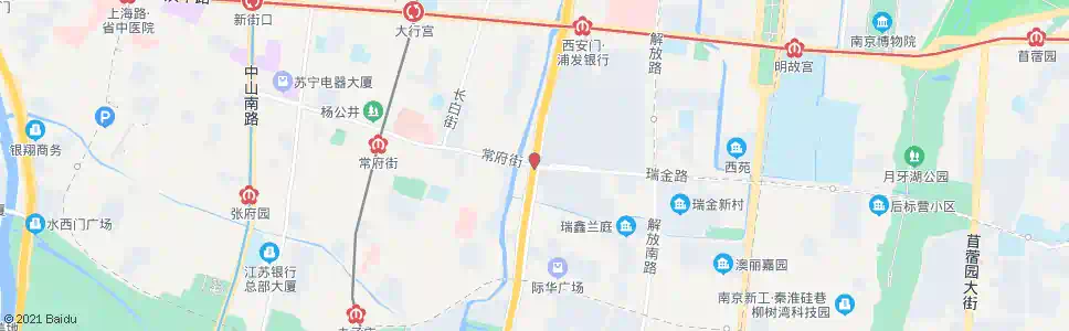 南京龙蟠中路瑞金路_公交站地图_南京公交_妙搜公交查询2024