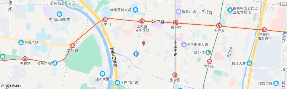 南京秣陵路_公交站地图_南京公交_妙搜公交查询2024