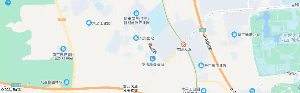 南京发动机公司西门_公交站地图_南京公交_妙搜公交查询2024