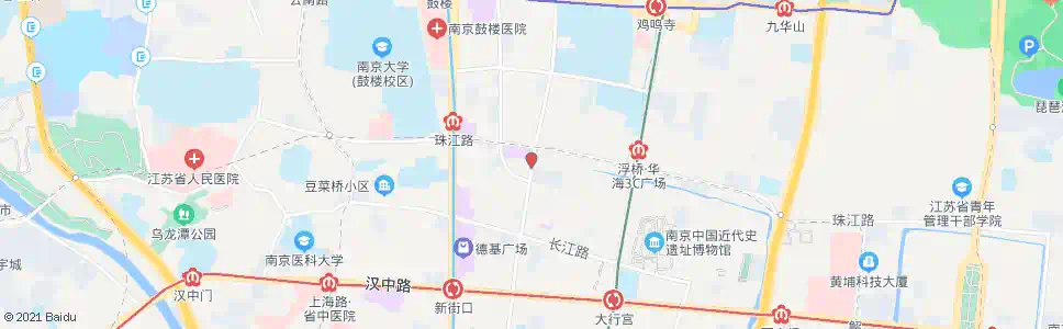 南京红庙_公交站地图_南京公交_妙搜公交查询2024