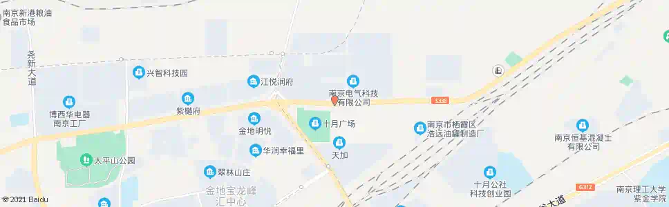 南京仙新中路_公交站地图_南京公交_妙搜公交查询2024