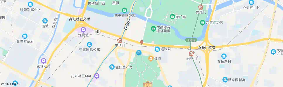 南京应天大街雨花路_公交站地图_南京公交_妙搜公交查询2024