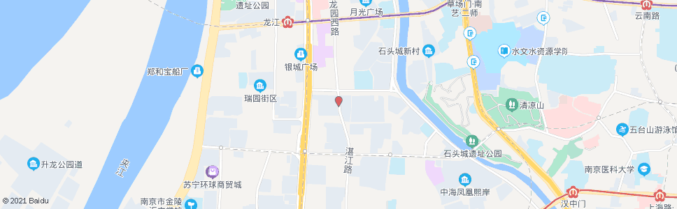 南京汉江路_公交站地图_南京公交_妙搜公交查询2024