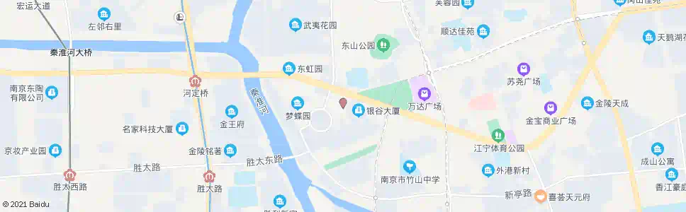 南京萃文路_公交站地图_南京公交_妙搜公交查询2024