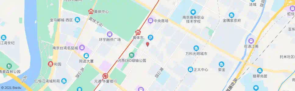 南京庐山路奥体大街_公交站地图_南京公交_妙搜公交查询2024