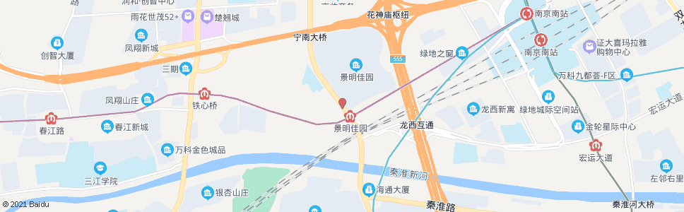 南京石马_公交站地图_南京公交_妙搜公交查询2024