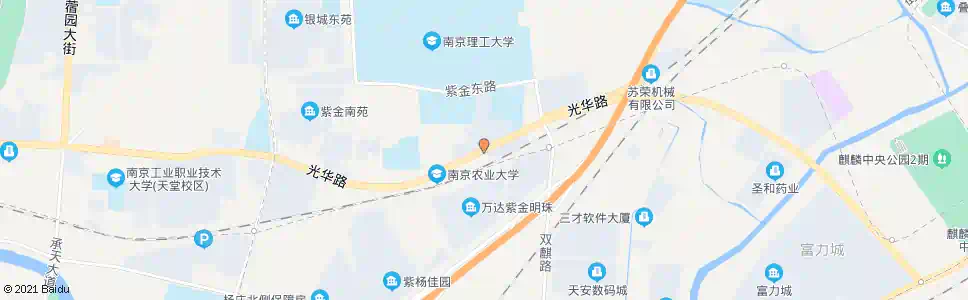 南京清新家园_公交站地图_南京公交_妙搜公交查询2024