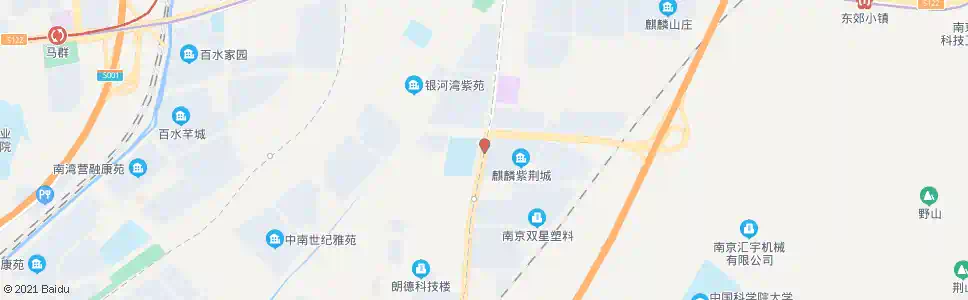 南京开城路中_公交站地图_南京公交_妙搜公交查询2024