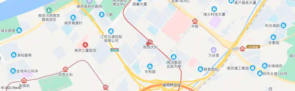 南京黄山路双和街_公交站地图_南京公交_妙搜公交查询2024