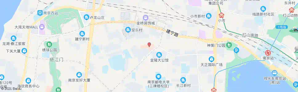 南京南医大二附院总站_公交站地图_南京公交_妙搜公交查询2024