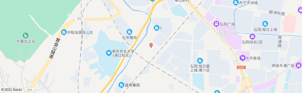 南京新桥家园_公交站地图_南京公交_妙搜公交查询2024