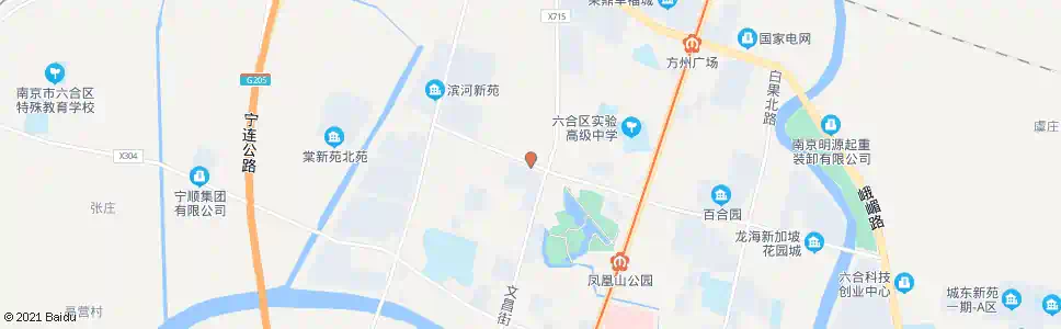 南京园林西路北外街_公交站地图_南京公交_妙搜公交查询2024