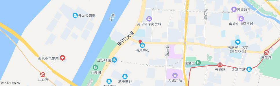 南京汉中门大街西_公交站地图_南京公交_妙搜公交查询2024