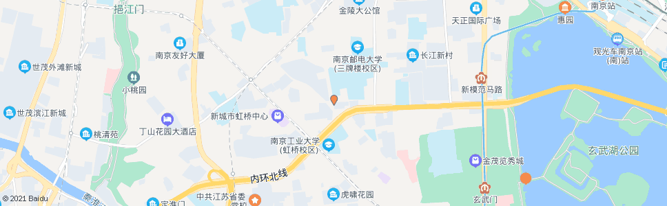 南京新门口_公交站地图_南京公交_妙搜公交查询2024