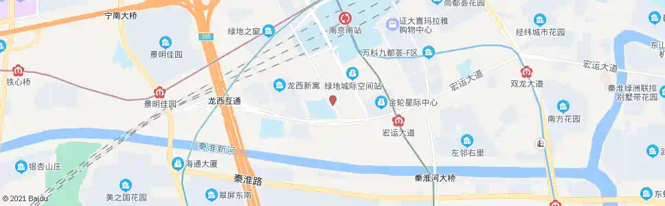 南京绿都大道_公交站地图_南京公交_妙搜公交查询2024