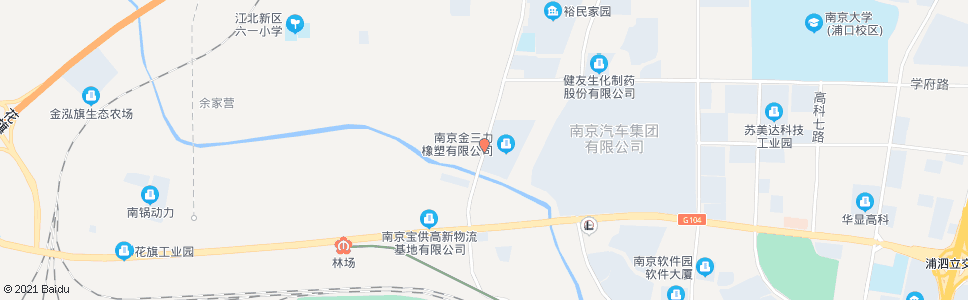 南京高科大桥北_公交站地图_南京公交_妙搜公交查询2024