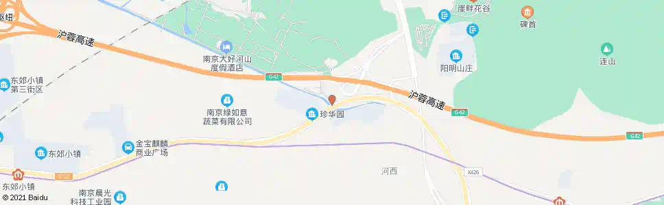 南京麒麟门新大街_公交站地图_南京公交_妙搜公交查询2024