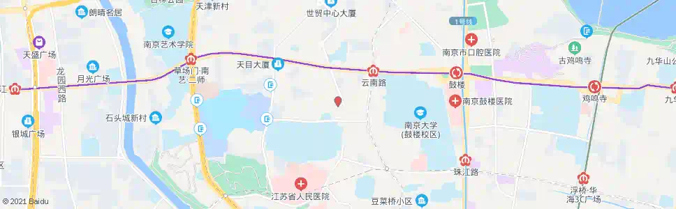 南京实验幼儿园_公交站地图_南京公交_妙搜公交查询2024