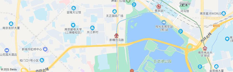 南京新模范马路站_公交站地图_南京公交_妙搜公交查询2024