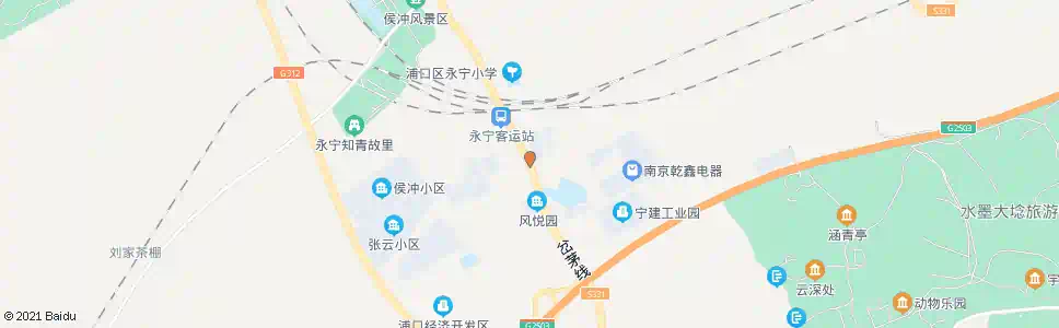 南京永宁街_公交站地图_南京公交_妙搜公交查询2024