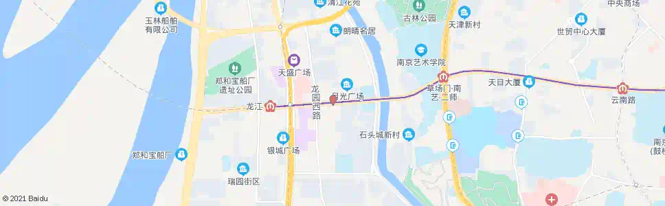 南京龙江小区_公交站地图_南京公交_妙搜公交查询2024