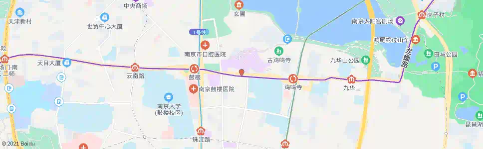 南京北京东路进香河路_公交站地图_南京公交_妙搜公交查询2024